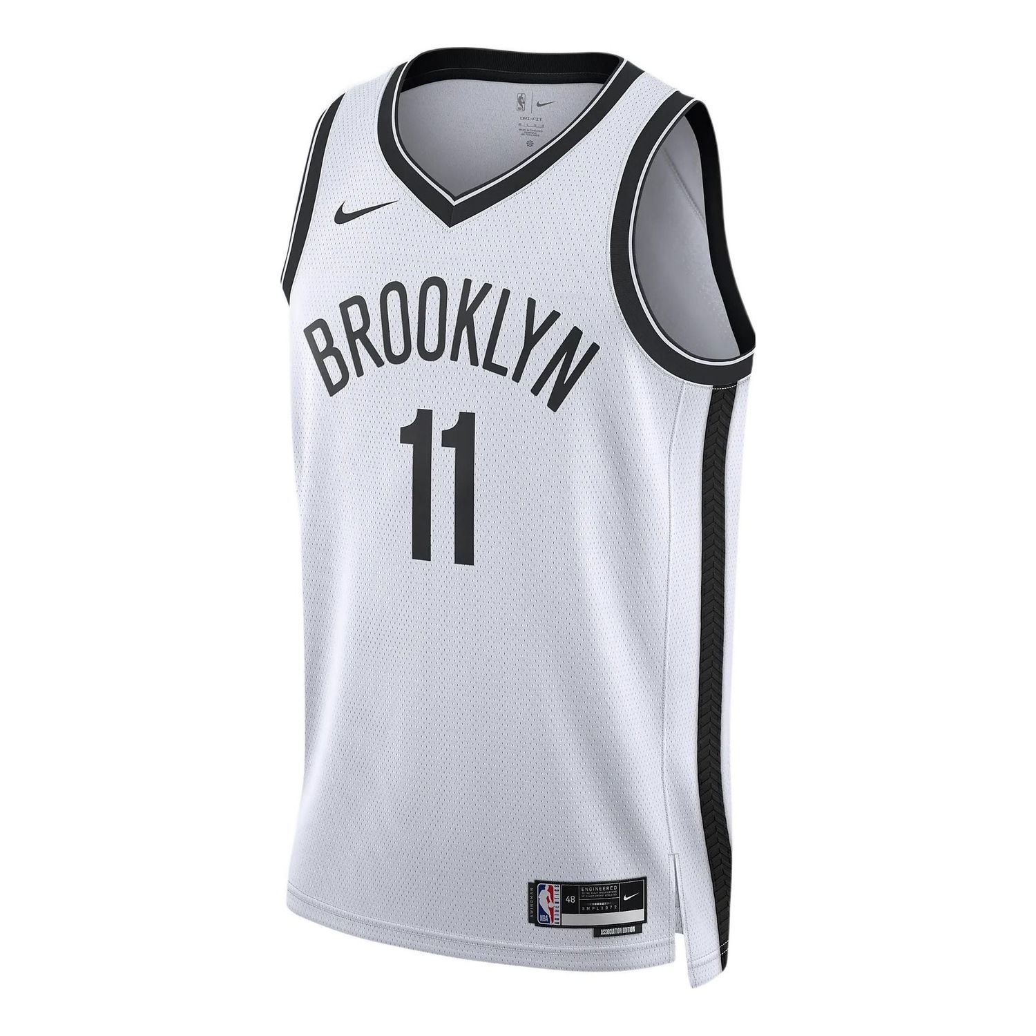 Фланелка Nike Brooklyn Nets Association Edition Basketball Jersey Бяло | DN2069-100, 0