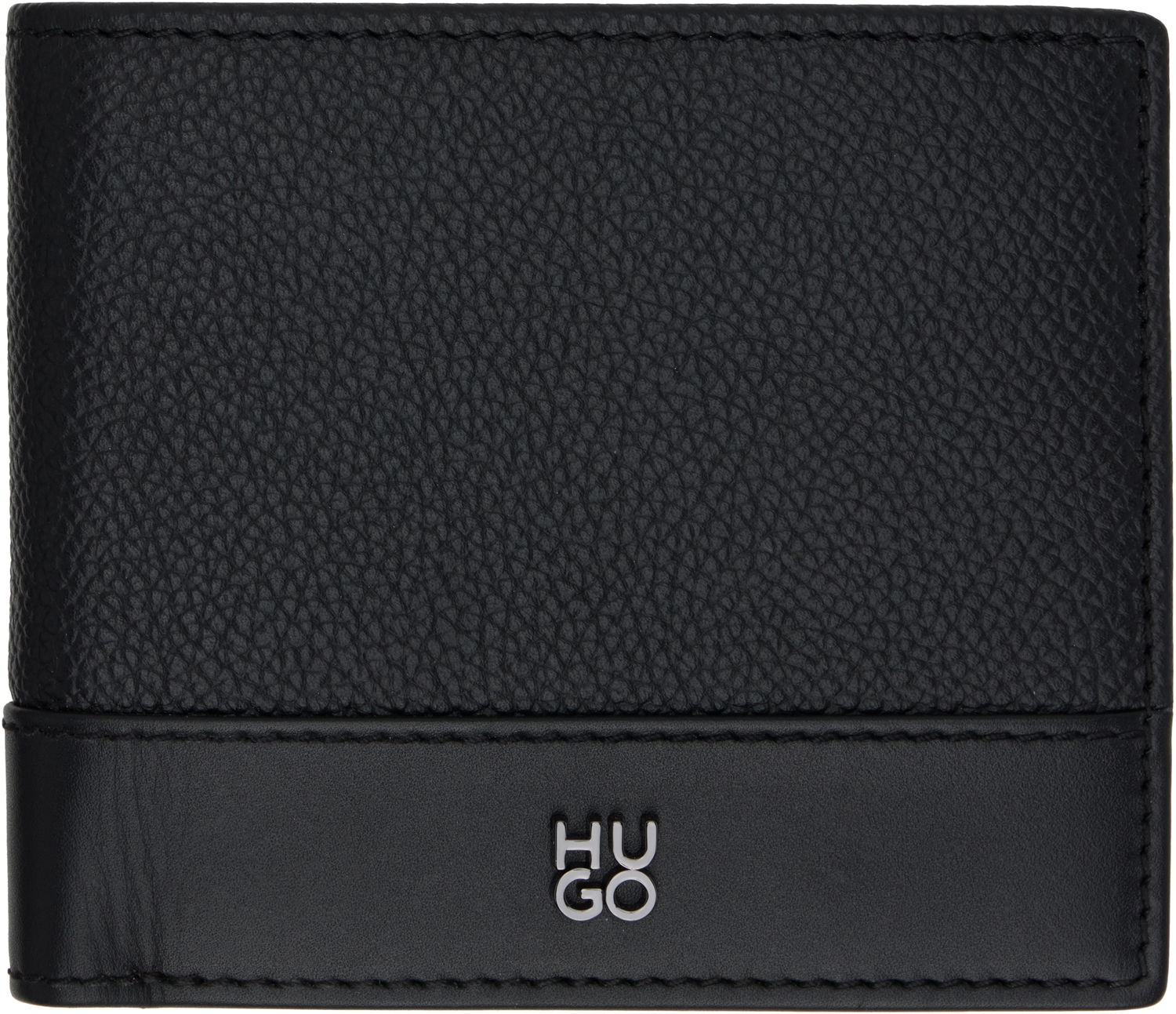 Портфейл BOSS Bifold Leather Wallet Черно | 50548314, 0