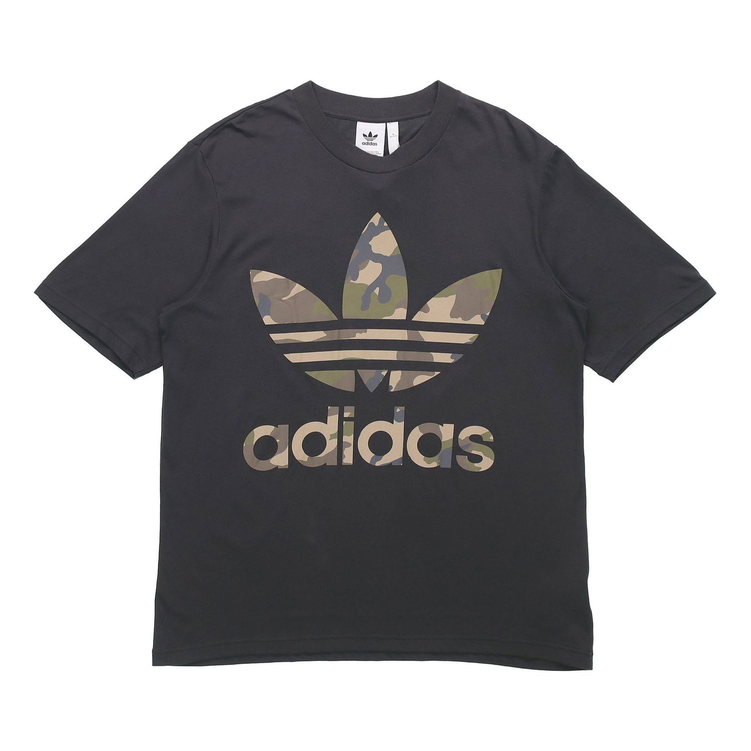 Тениска adidas Originals Originals Camo Logo Tee Черно | DX4203, 0