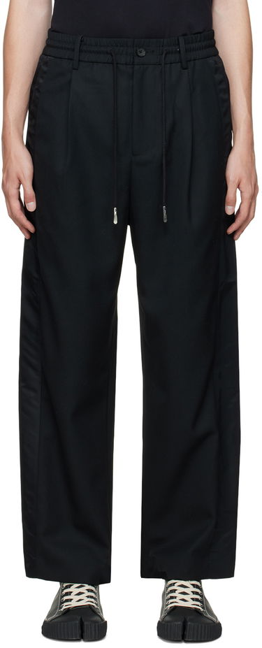 Панталони Feng Chen Wang Feng Chen Wang Paneled Trousers Черно | FMF14TR02, 0