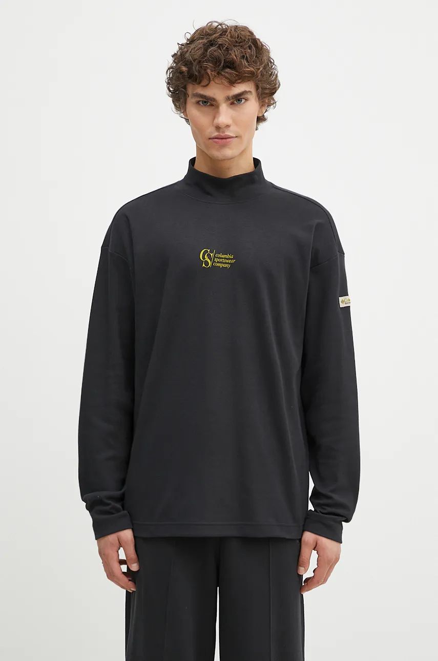 Тениска Columbia Wallowa Long Sleeve T-Shirt With Print Черно | 2090861, 0