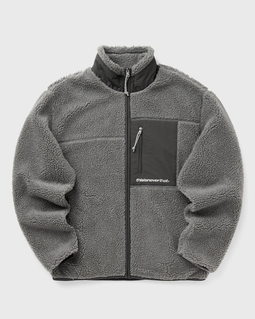 Пуловер thisisneverthat Sherpa Fleece Jacket Сиво | TN243BOWHS01CHA