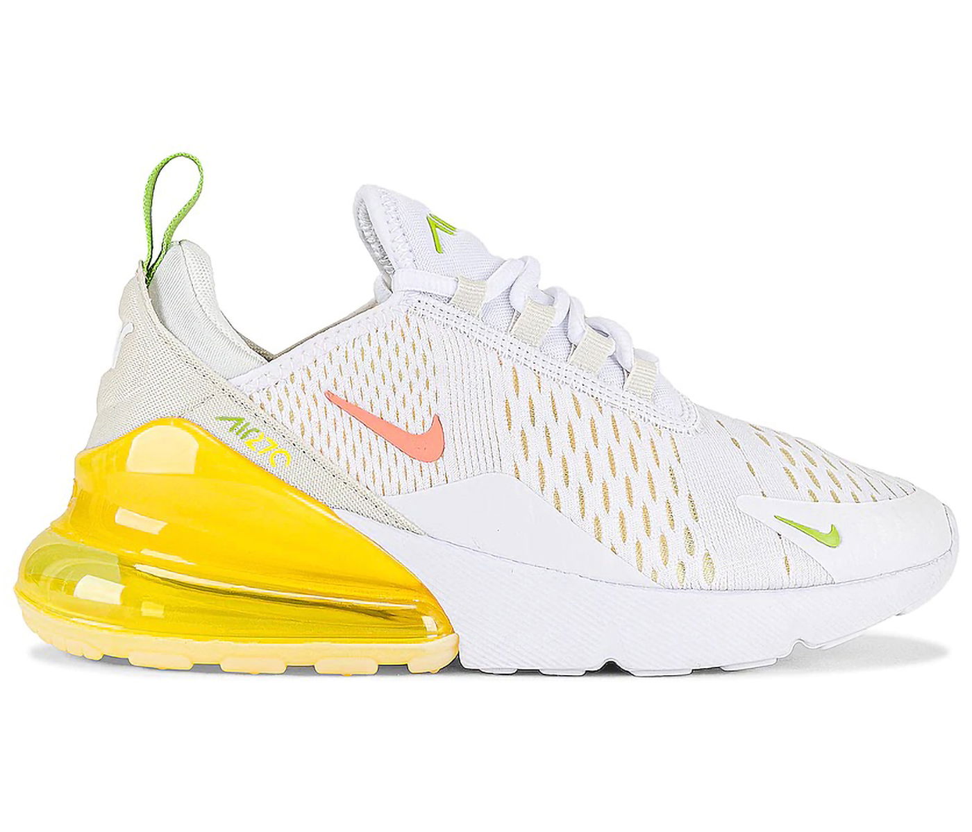 Кецове и обувки Nike Air Max 270 White Yellow Strike W Жълто | DV2184-100, 0