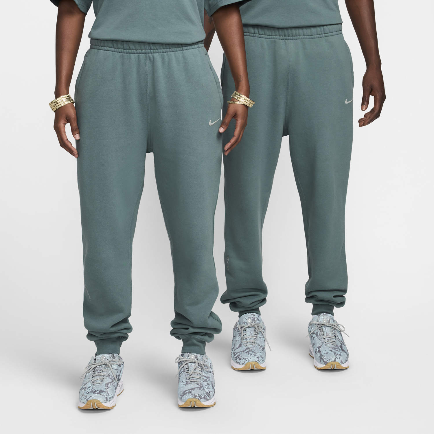 Спортни панталони Nike NOCTA Fleece CS Тюркоазено | FN7661-382, 0