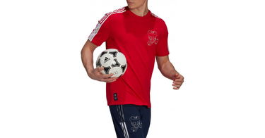 Тениска adidas Originals Arsenal Chinese New Year Graphic T-Shirt Червено | gk9399, 1