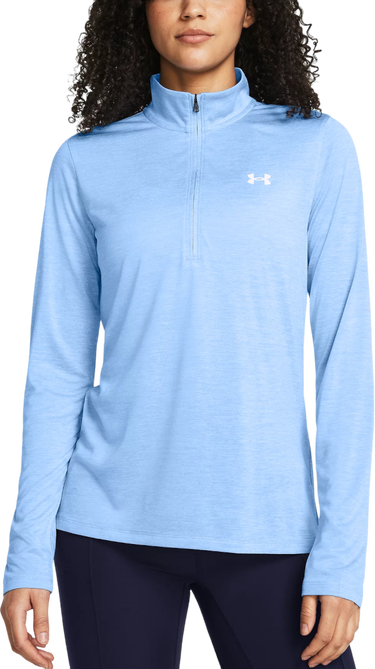 Суитчър Under Armour Tech Twist 1/2 Zip Long Sleeve Top Синьо | 1384225-465, 0