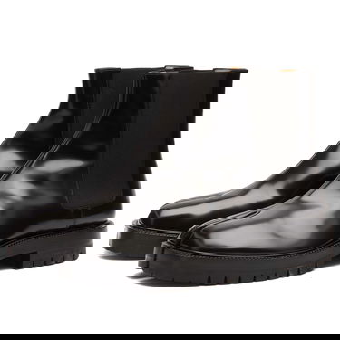 Кецове и обувки Maison Margiela Tabi County Chelsea Boot Черно | S57WU0275-P3827-H8396, 2