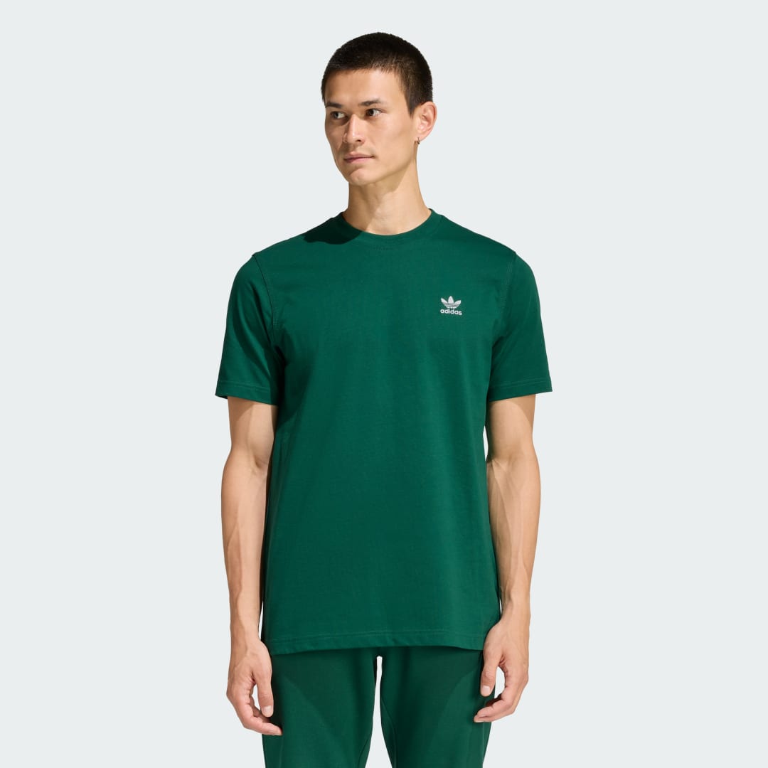 Тениска adidas Performance T-Shirt Trefoil Essentials Зелено | KD1323, 0