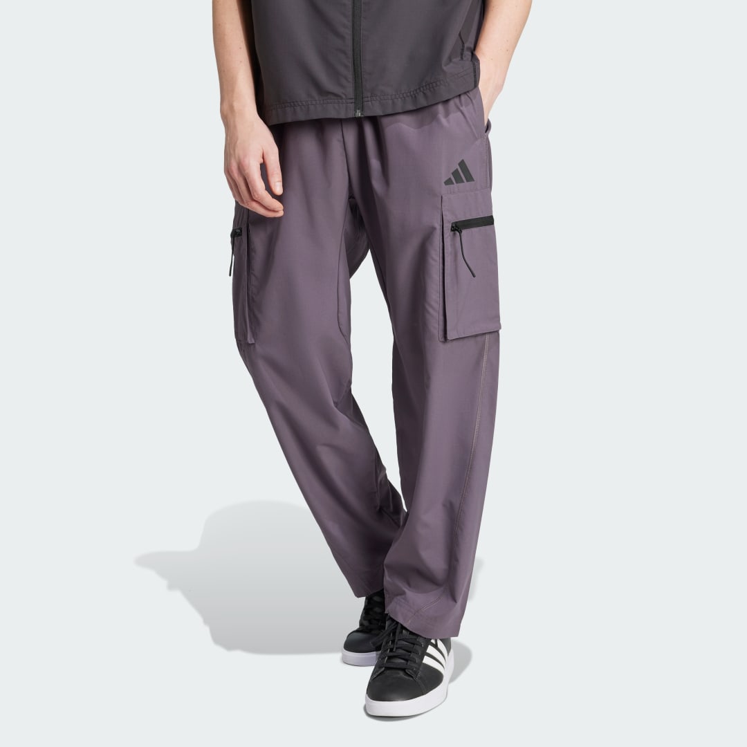 Карго панталони adidas Performance City Escape Lightweight Cargo Pants Лилаво | JF3313, 0
