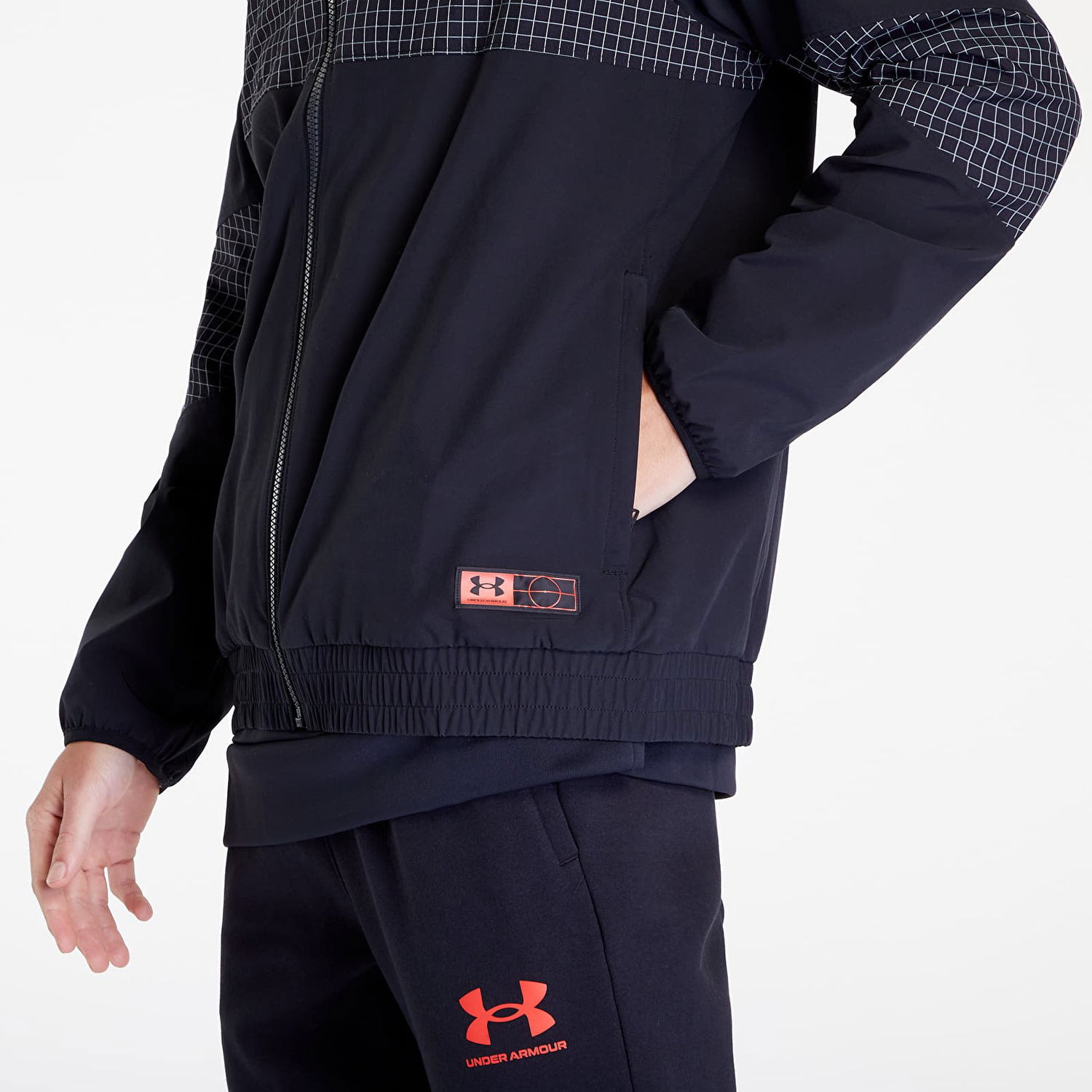 Ветровка Under Armour Accelerate Track Jacket Черно | 1373300-001, 1