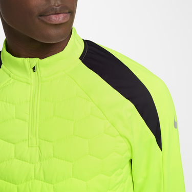 Суитчър Nike Training Sweatshirt Therma-FIT Жълто | FZ0566-702, 1