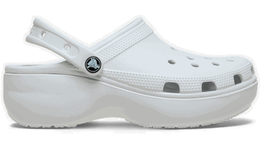 Кецове и обувки Crocs Classic Platform Clogs Бяло | 206750-1NK, 0