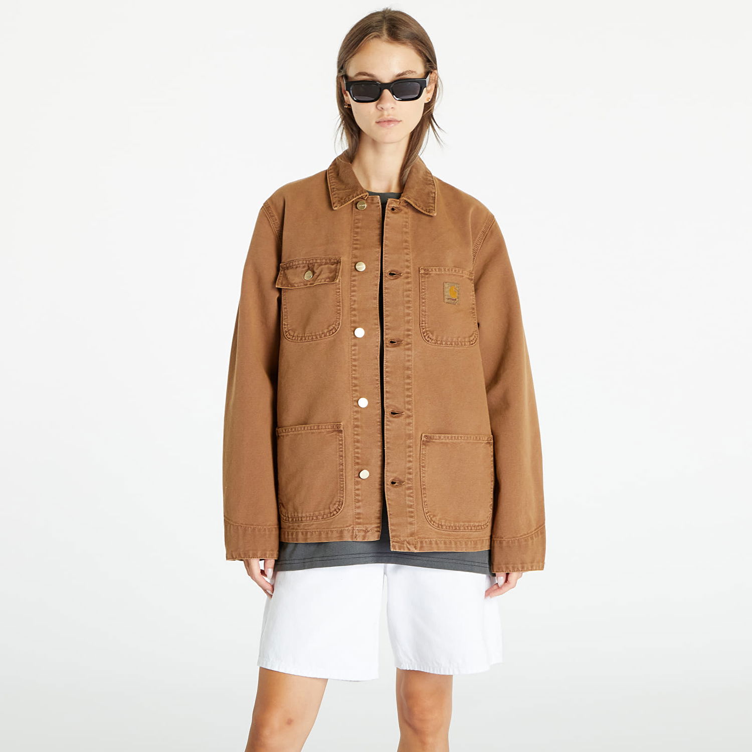 Яке Carhartt WIP Michigan Coat Tamarind Faded Summer Синьо | I026480_1EF_FH, 1