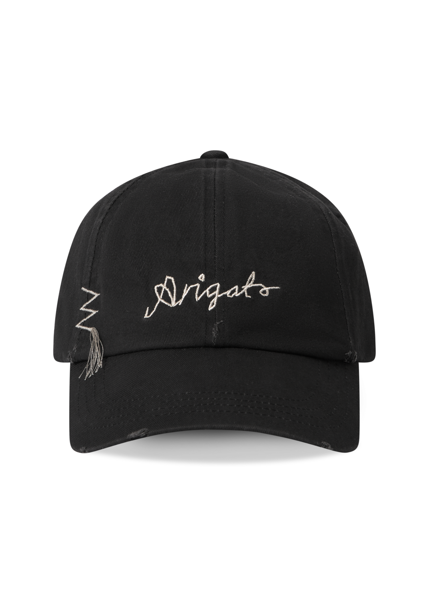 Шапка с козирка AXEL ARIGATO Distressed Baseball Cap Черно | X3077003, 1