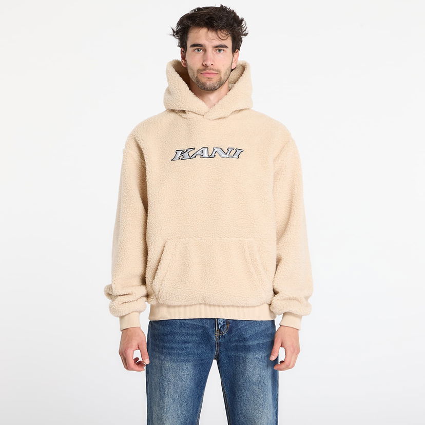 Суитчър Karl Kani Teddy Hoodie XL Бежово | PD00007583