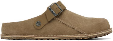 Кецове и обувки Birkenstock Taupe Regular Lutry Premium Suede Loafers Бежово | 1025293, 0