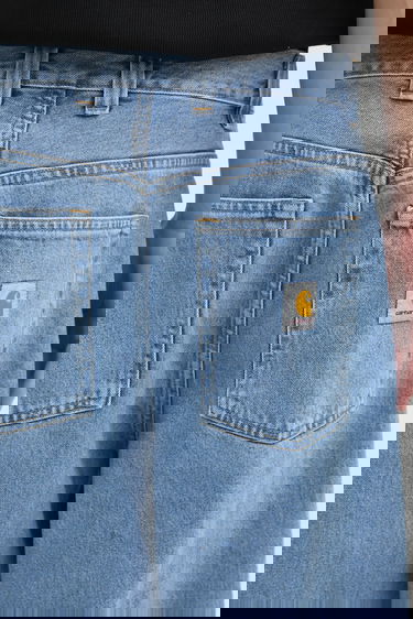 Дънки Carhartt WIP Wide-Leg Jeans Brandon Pant Синьо | I035893.112, 3