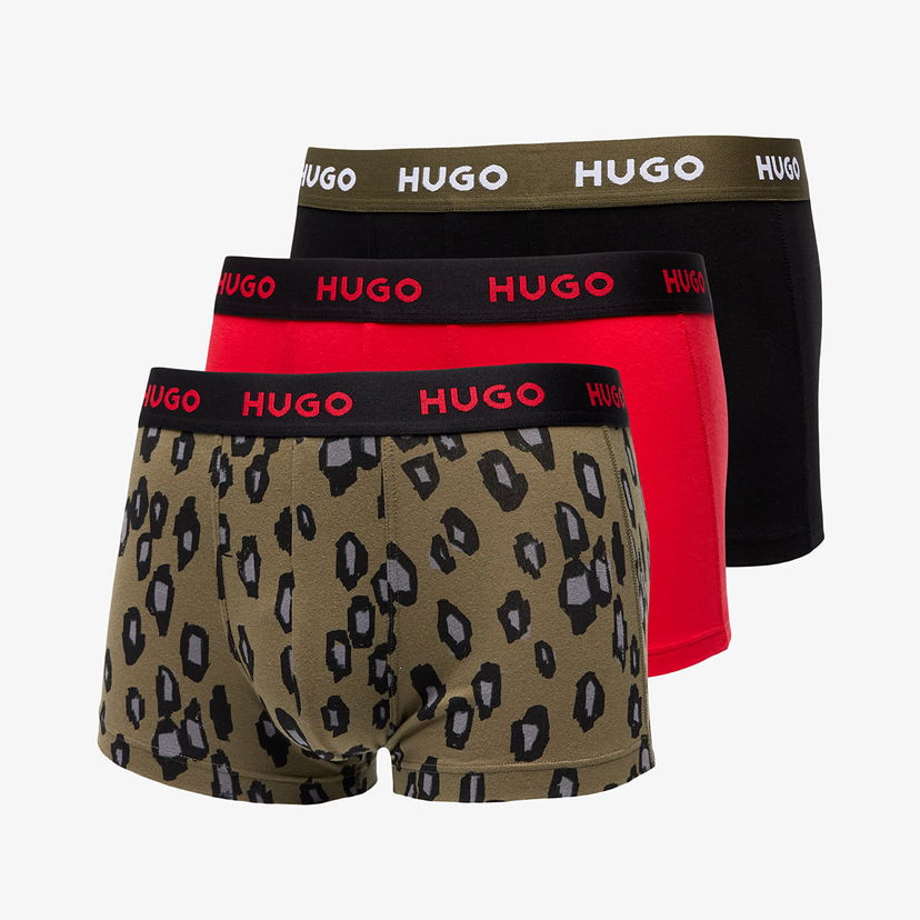 Боксерки BOSS Hugo Trunk 3-Pack Design Multicolor Многоцветен | 50517894-981