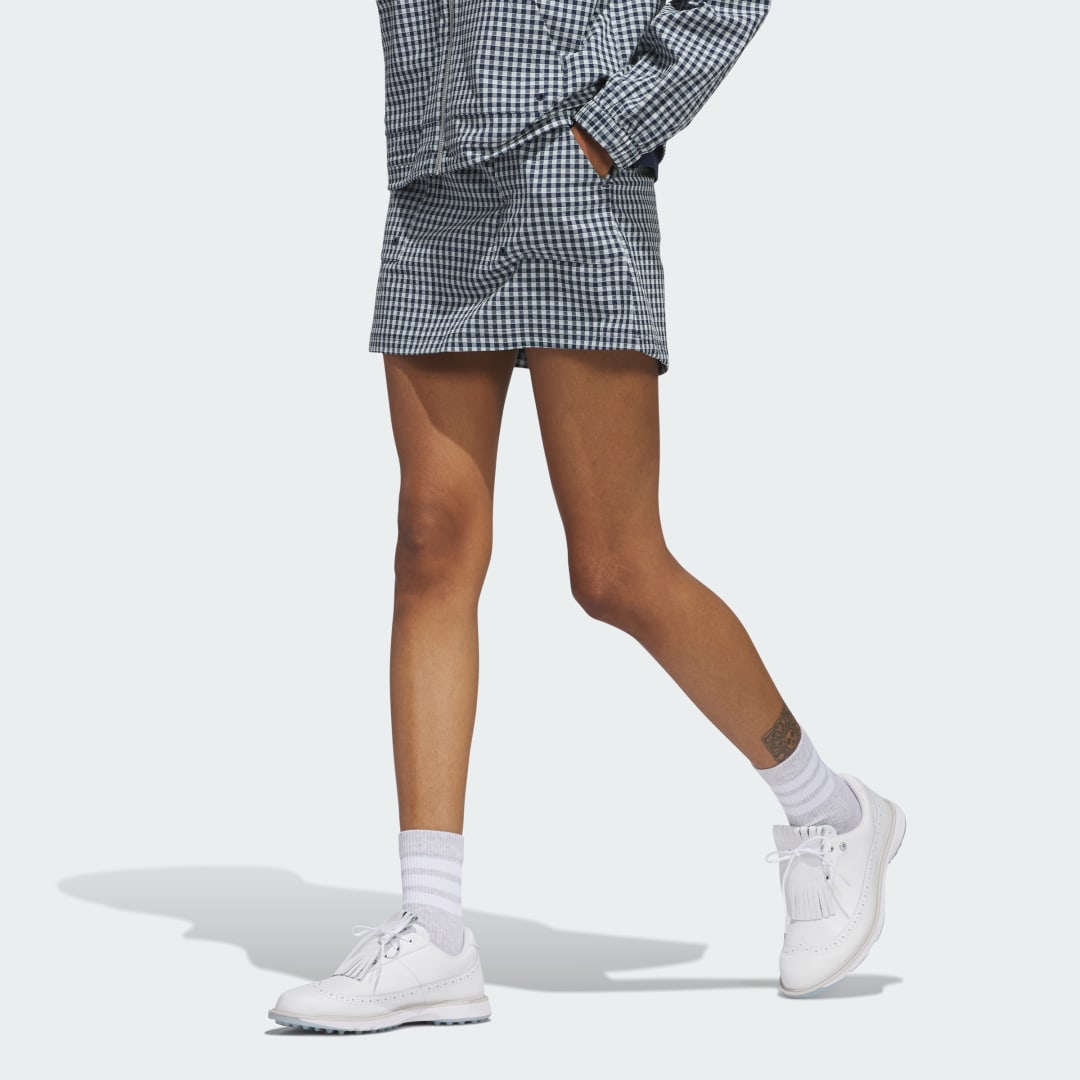Пола adidas Performance Ultimate365 Gingham Golf Skort Синьо | JE9930, 0
