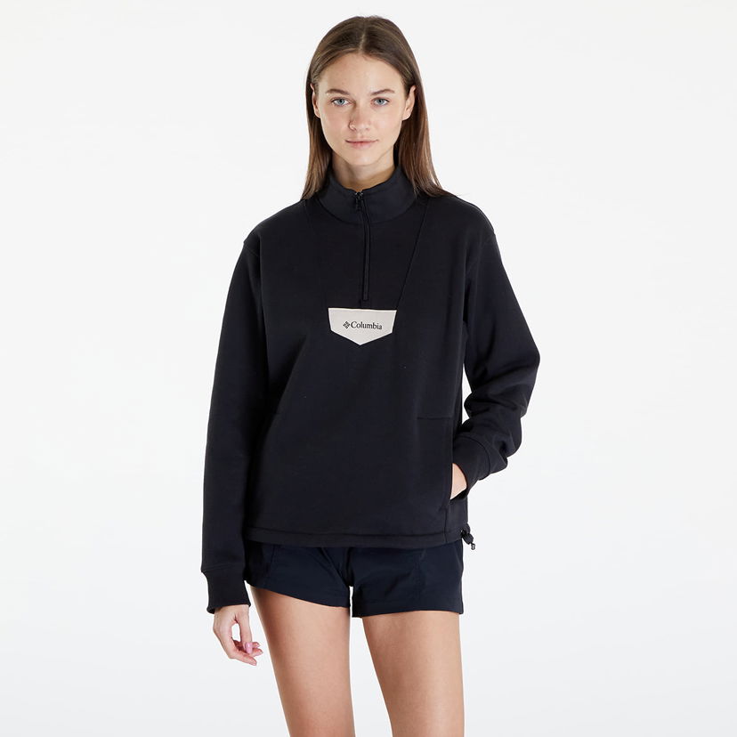 Суитчър Columbia Lodge Half Zip Fleece Sweatshirt Black Черно | 2073531010