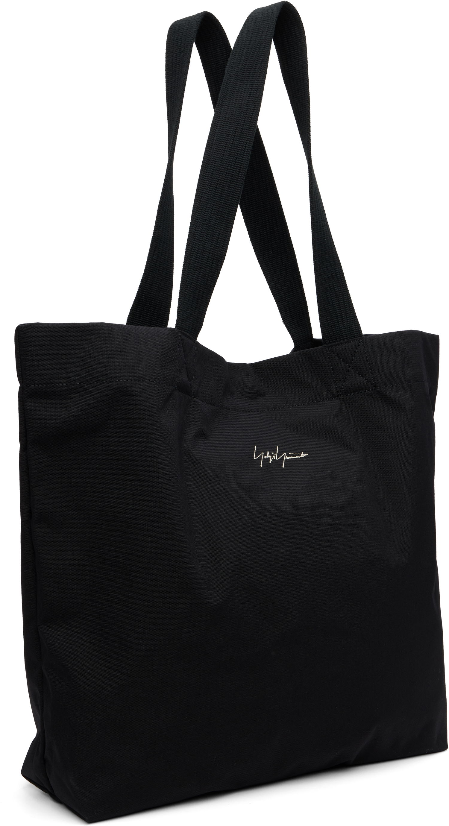 Голяма пазарска чанта Yohji Yamamoto Y-3 KURO Canvas Tote Bag Черно | JZ0916, 1