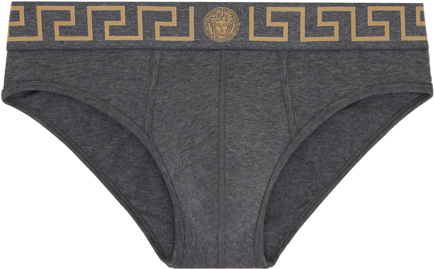 Боксерки Versace Three-Pack Briefs With Greca Border Сиво | AU10327_1A10011, 1