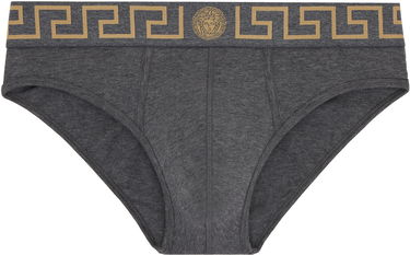 Боксерки Versace Three-Pack Briefs With Greca Border Сиво | AU10327_1A10011, 1