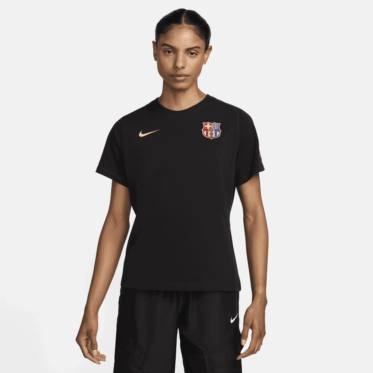 Тениска Nike Football FC Barcelona Tee Черно | FN8331-010, 0