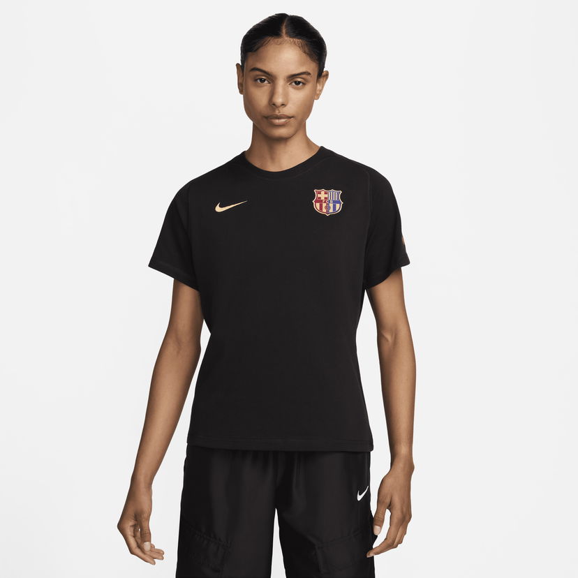 Тениска Nike Football FC Barcelona Tee Черно | FN8331-010