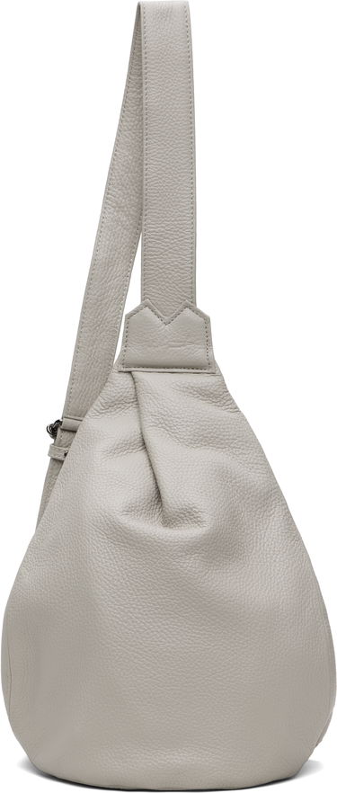 Чанта през рамо Yohji Yamamoto YOHJI YAMAMOTO Tuck Sling Small Bag Сиво | DP-I92-718, 0