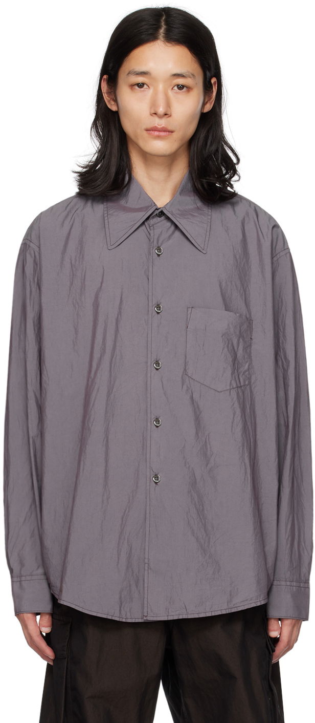 Риза OUR LEGACY Our Legacy Coco 70s Shirt Сиво | M2232C7A, 0