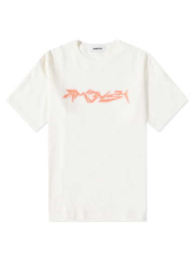 Тениска Ambush Neon Graphic Tee Бяло | BMAA082S23JER0010166