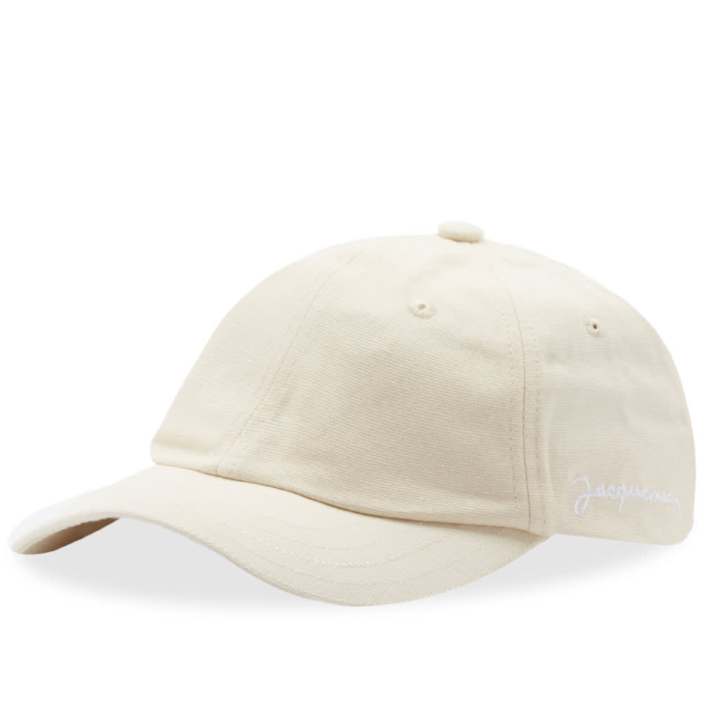 Шапка с козирка Jacquemus 6 Panel Logo Cap Бяло | 22H226AC009-5001-110, 0