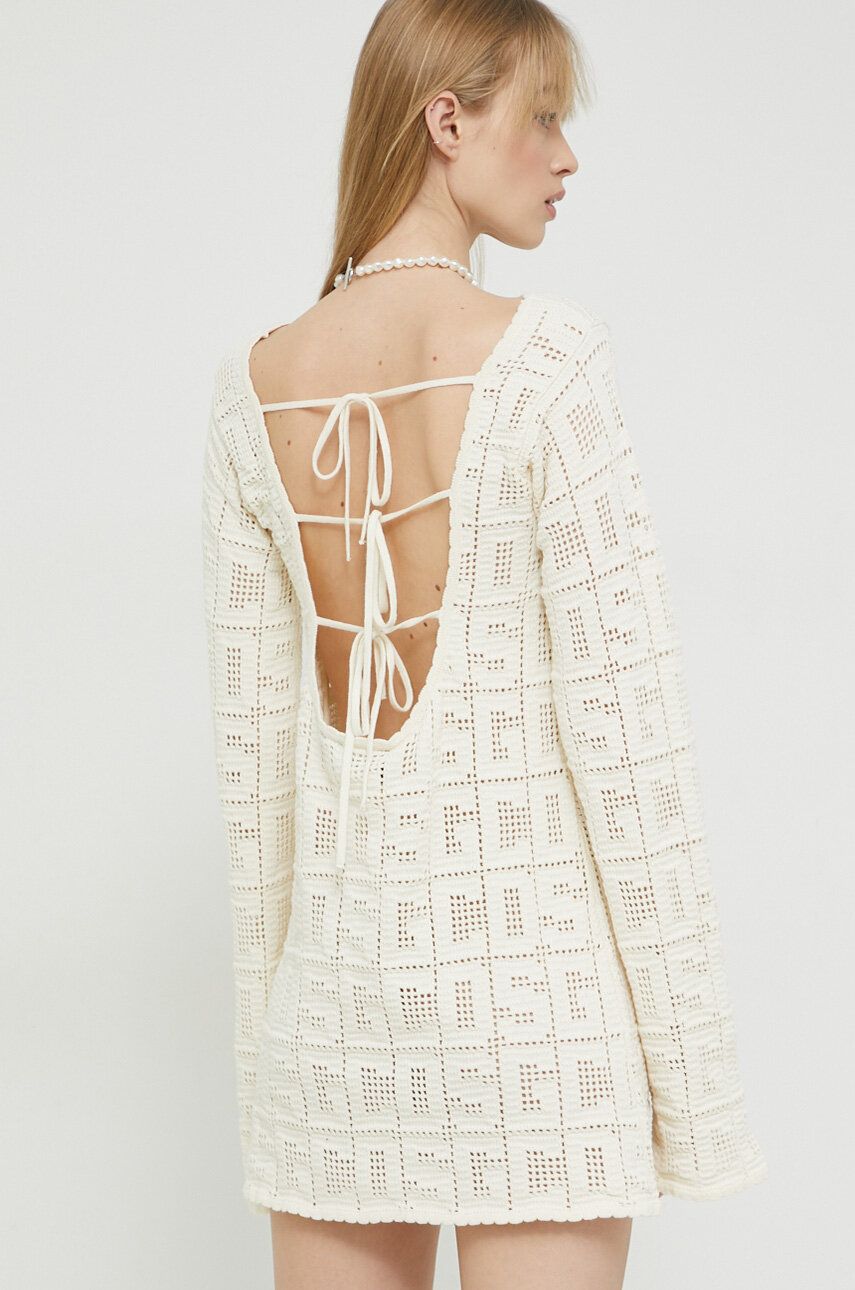 Pокля GCDS Mini Dress Бежово | SS23W670918, 0