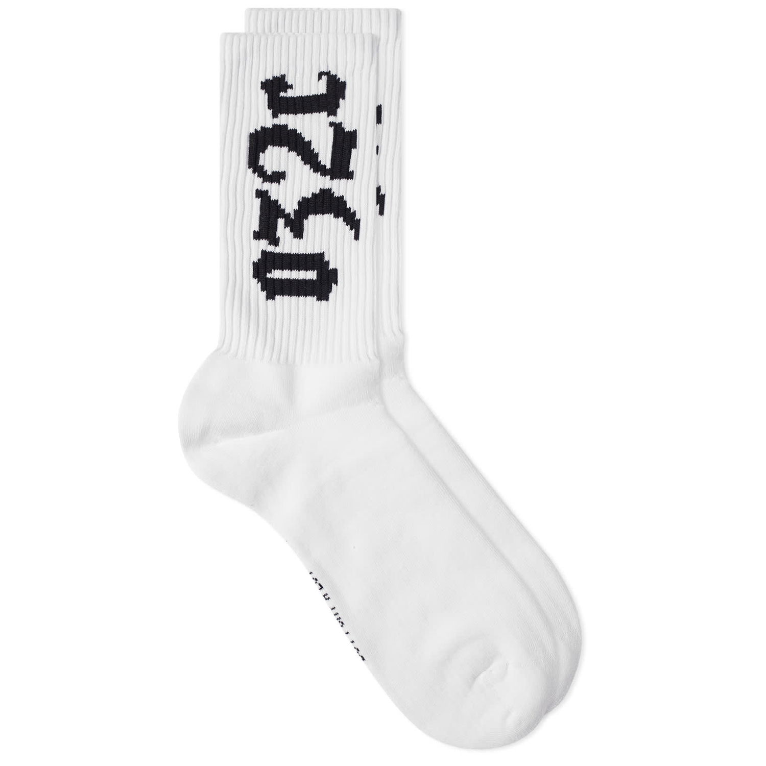 Чорапи 032C Cry Logo Sock Бяло | SS23-A-1012, 0