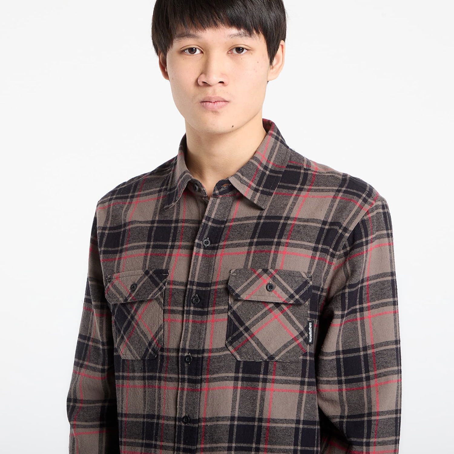 Риза Horsefeathers Dough Plaid Flannel Shirt Многоцветен | SM1219K, 1
