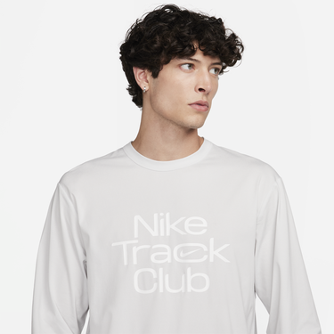 Тениска Nike Track Club Dri-FIT Hyverse Бяло | FB6827-025, 0