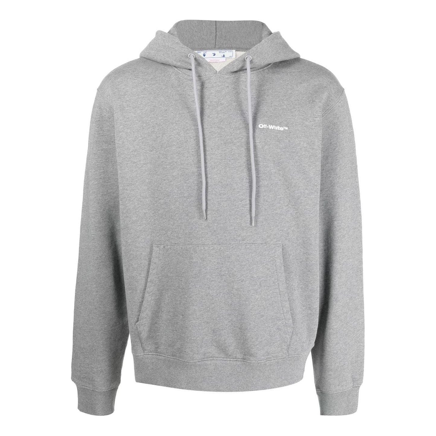 Суитчър Off-White Off-White Slim Hoodie Сиво | OMBB097F22FLE0150801, 0