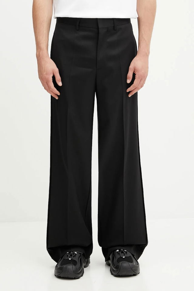 MM6 Maison Margiela Wool Wide-Leg Trousers