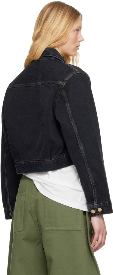 Яке Carhartt WIP Arca Cropped Denim Jacket Тъмно синьо | I034874-8906, 2