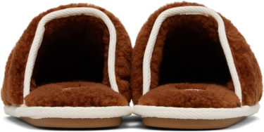 Кецове и обувки Valentino Valentino Garavani Ta Chambre Wool Slippers Кафяво | 7Y2S0J88AWJ, 1