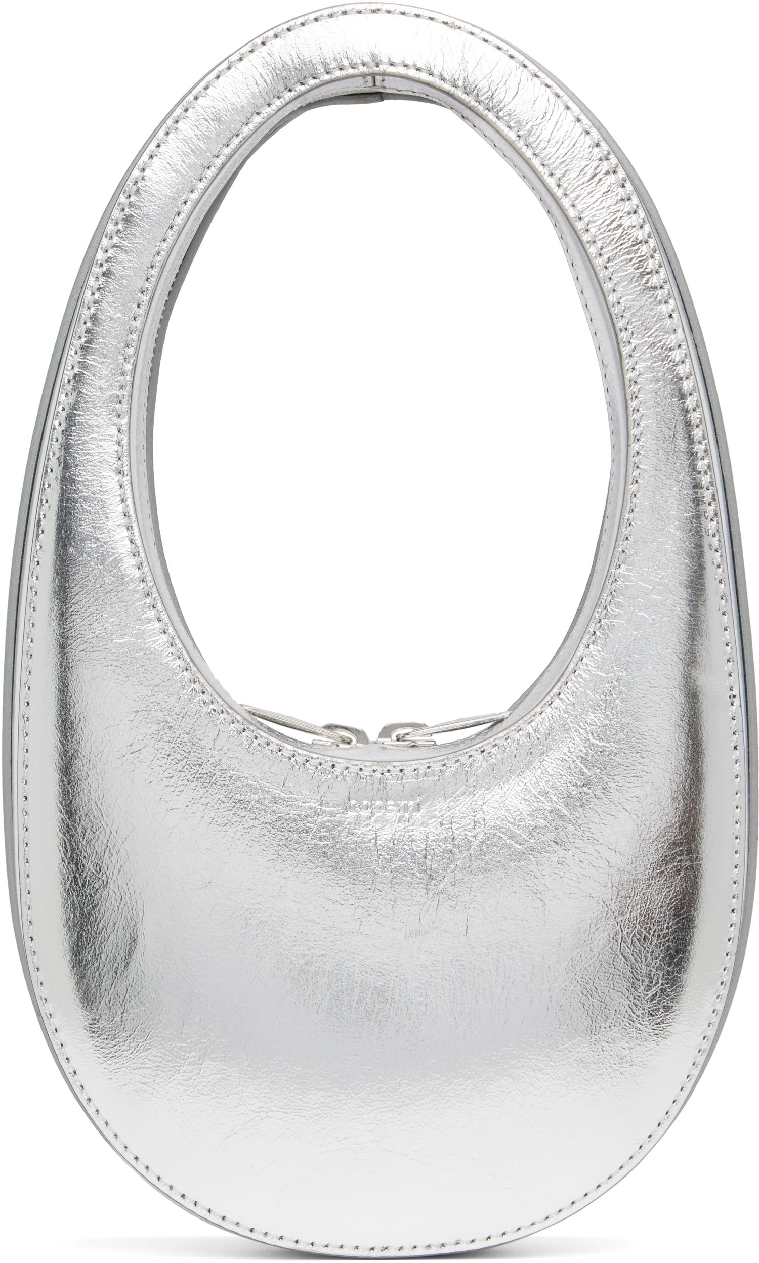 Дамска чанта Coperni Coperni Mini Swipe Bag Металик | COPBA117F6051, 0