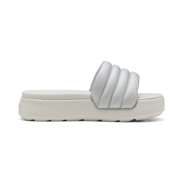 Кецове и обувки Puma Karmen Puffy Aqua Metallics Slides Сиво | 400679_01, 4