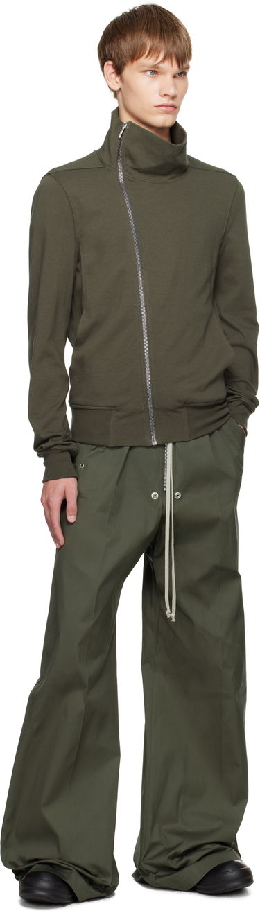Панталони Rick Owens Rick Owens Concordians Wide Bela Trousers Зелено | RU02E1366 TE, 3