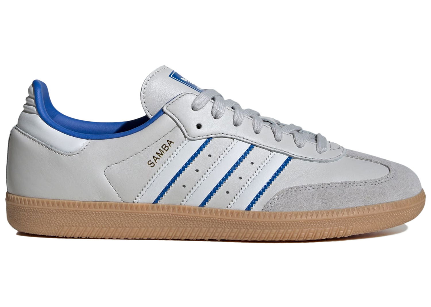 Кецове и обувки adidas Originals Samba OG Grey One Blue Сиво | ID1478, 0
