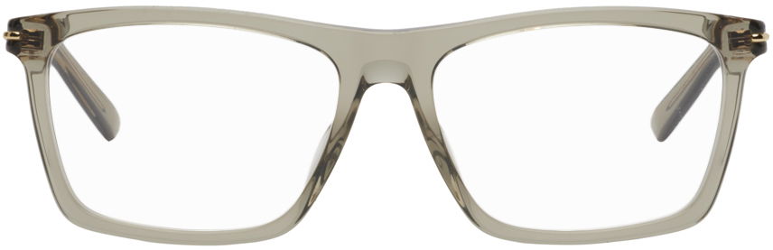 Слънчеви очила Gucci Rectangular Glasses Кафяво | GG1445O-004, 0
