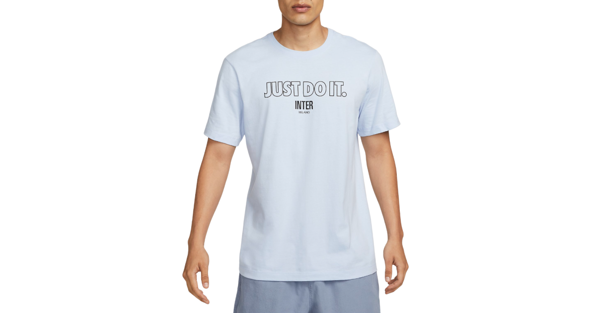 Тениска Nike Inter Milán Just Do IT Бяло | fd1056-548, 1