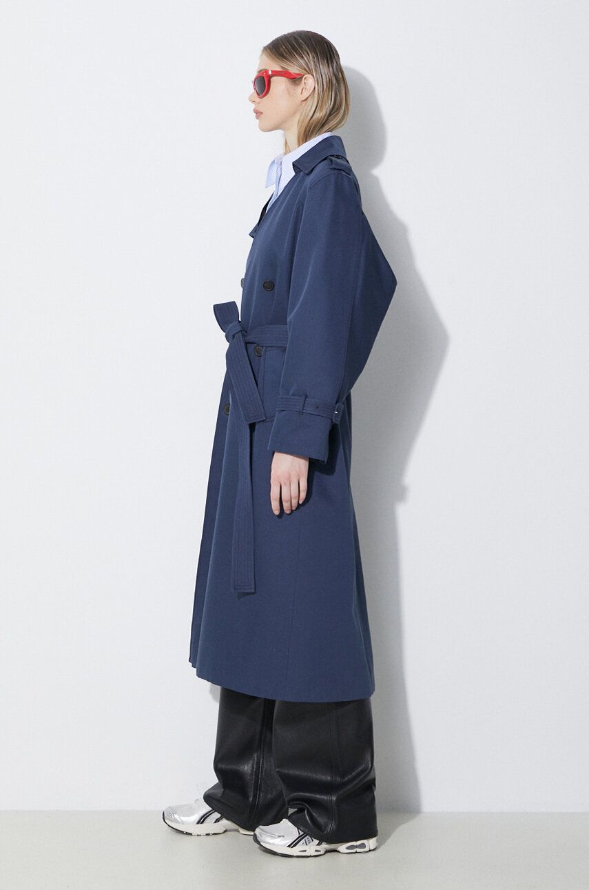Тренчкот KENZO Kimono Trench Coat Синьо | FE52MA0729OV.77, 0