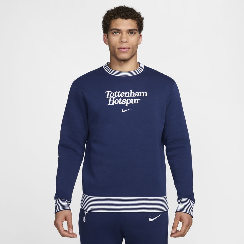 Суитчър Nike Football Tottenham Hotspur Club Crewneck Тъмно синьо | FQ3011-424