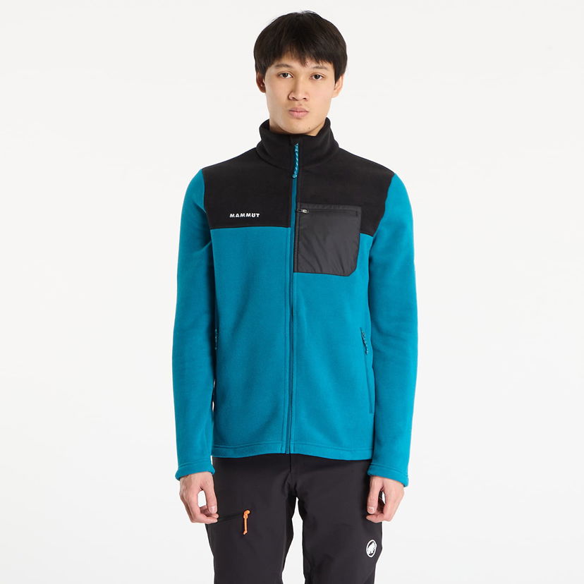 Яке Mammut Innominata ML Full-Zip Colorblock Fleece Jacket Черно | 1014-04380 deep teal-black